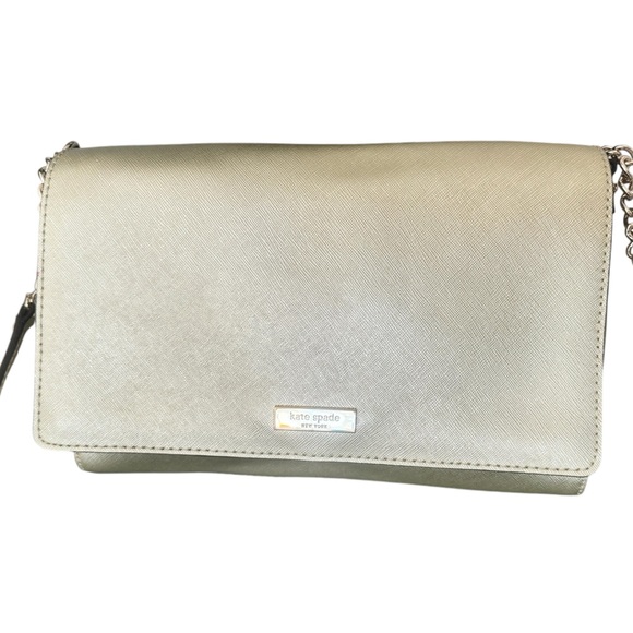 Kate Spade Tilden Place Alek Gold Crossbody Purse - Picture 2 of 12